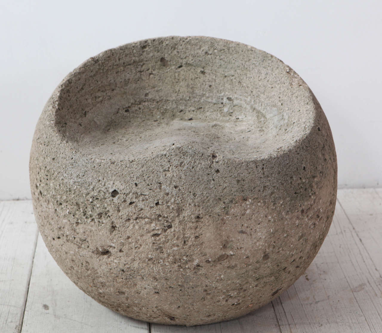 Carved Vintage Concrete Outdoor Sphere Stools at 1stDibs outdoor