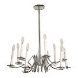 Lightolier Original  Sculptural Polished Chrome