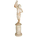 Cast Iron Statue of a Nubian Figure 4