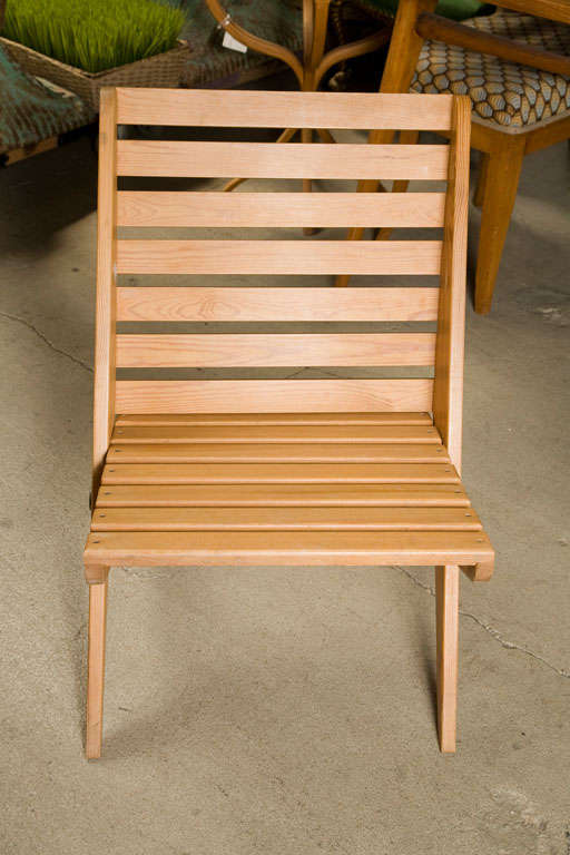 Swedish Pair of Plywood Chairs For Sale