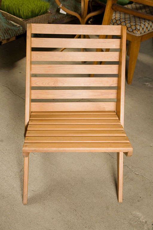 Pair of Plywood Chairs For Sale at 1stDibs