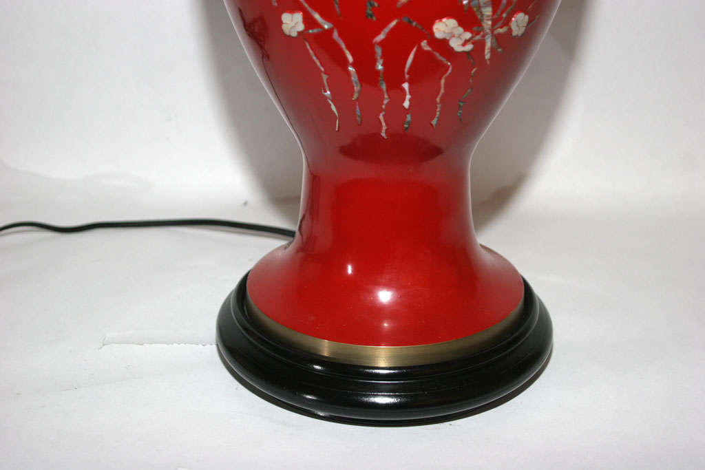 Japanese Pair of Asian Modern Table Lamps