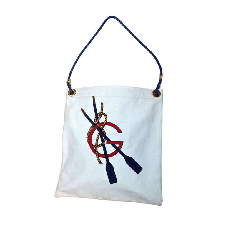 Gucci Nautical Logo Beach Bag presented by funkyfinders