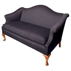 Vintage Camel Back Loveseat*
