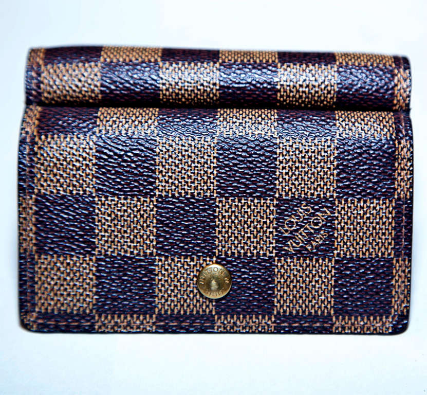Louis Vuitton Damier Ebene Wallet In Box* presented by funkyfinders 1
