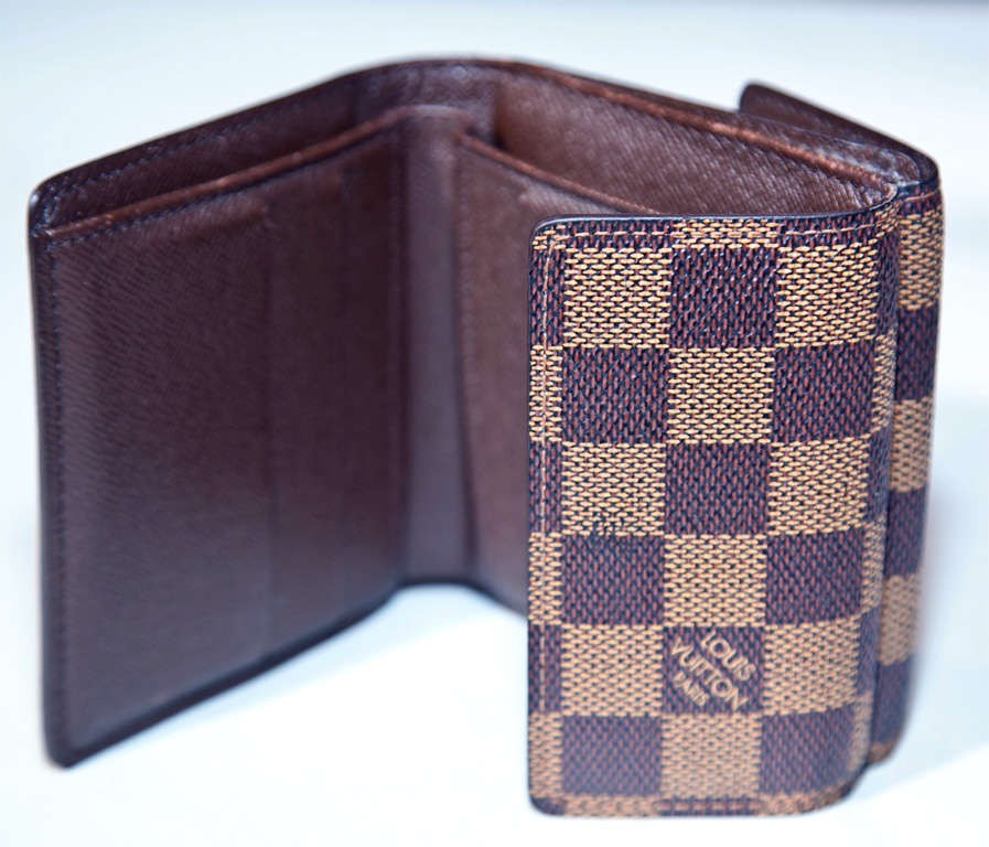 Louis Vuitton Damier Ebene Wallet In Box* presented by funkyfinders 4