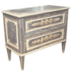 Pair of decorative painted chests