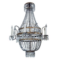 Austrian Montgoflier Crystal Chandelier