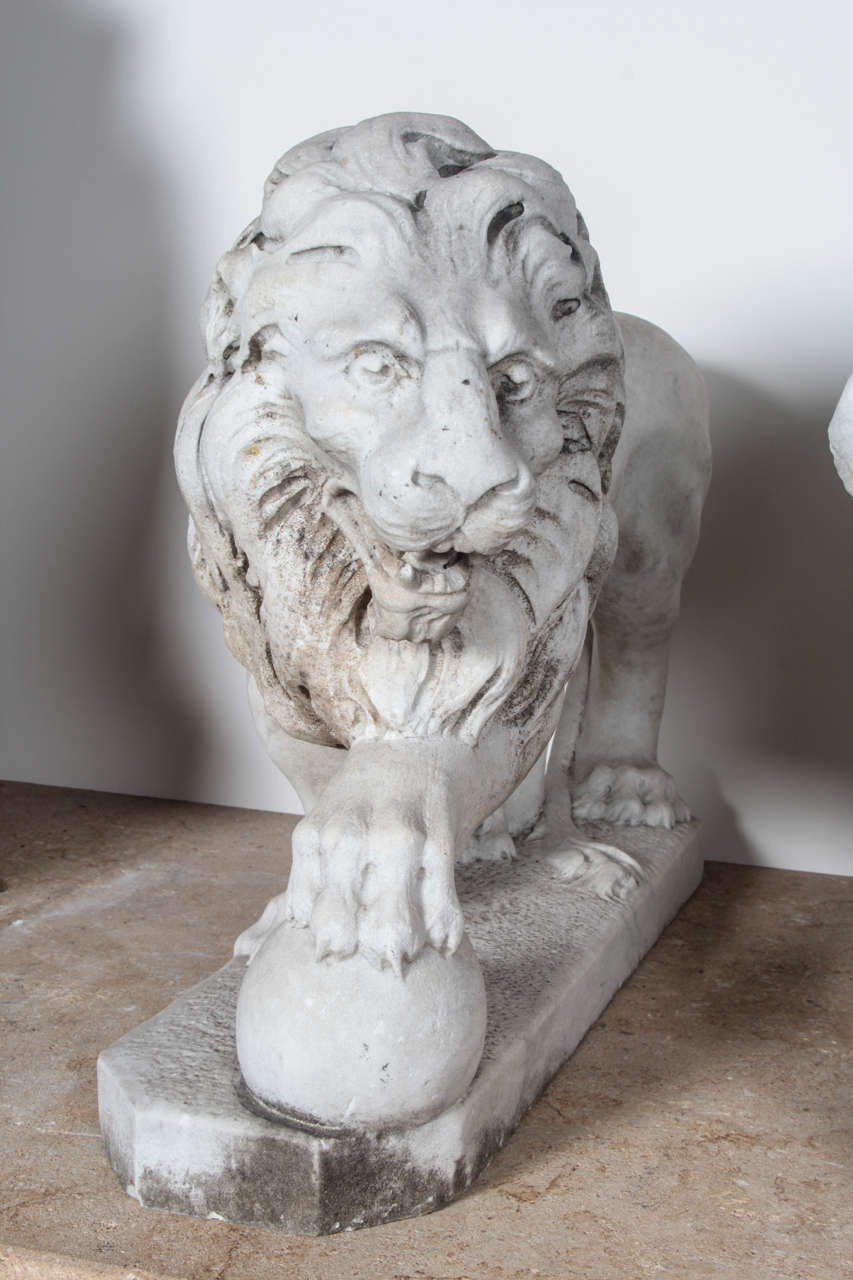 marble lions for sale