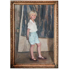 Large Tomboy Portrait By Harrington Mann , C.1935