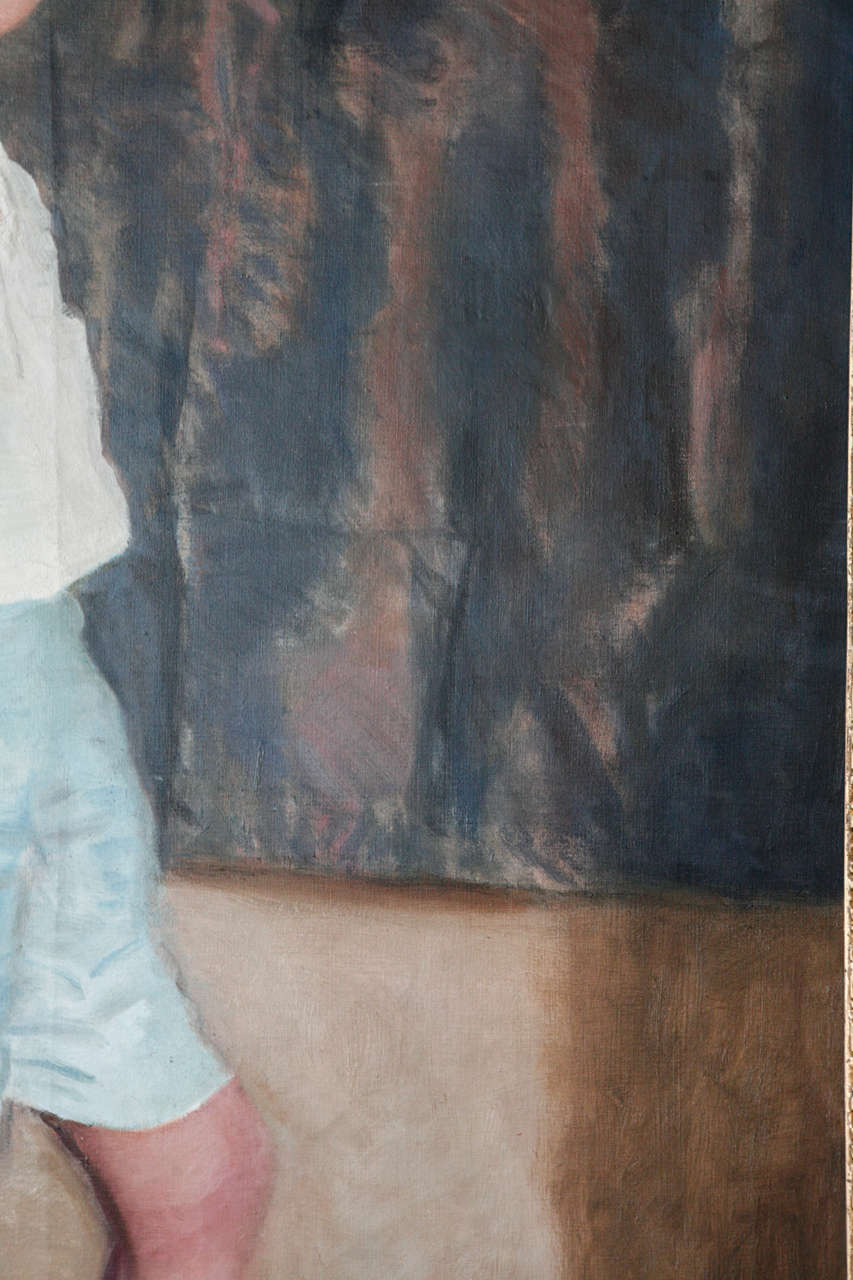 Large Tomboy Portrait By Harrington Mann , C.1935 2
