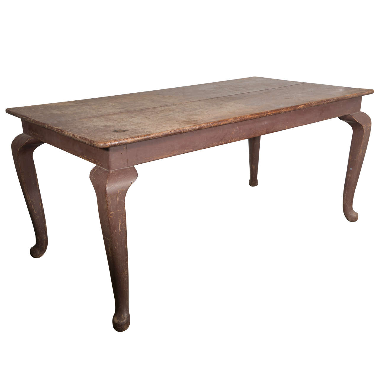 19th c. Belgian Oak Farm Table