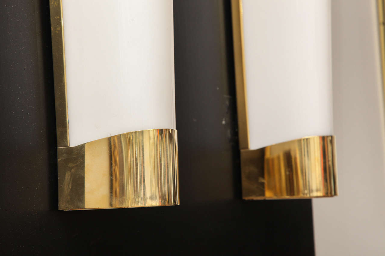 Pair of Art Deco Wall Sconces In Excellent Condition For Sale In New York, NY