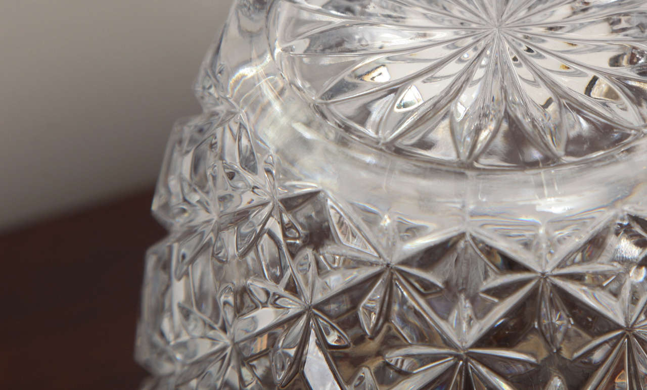 Cut Glass Elegant Cut Crystal Champagne Cooler