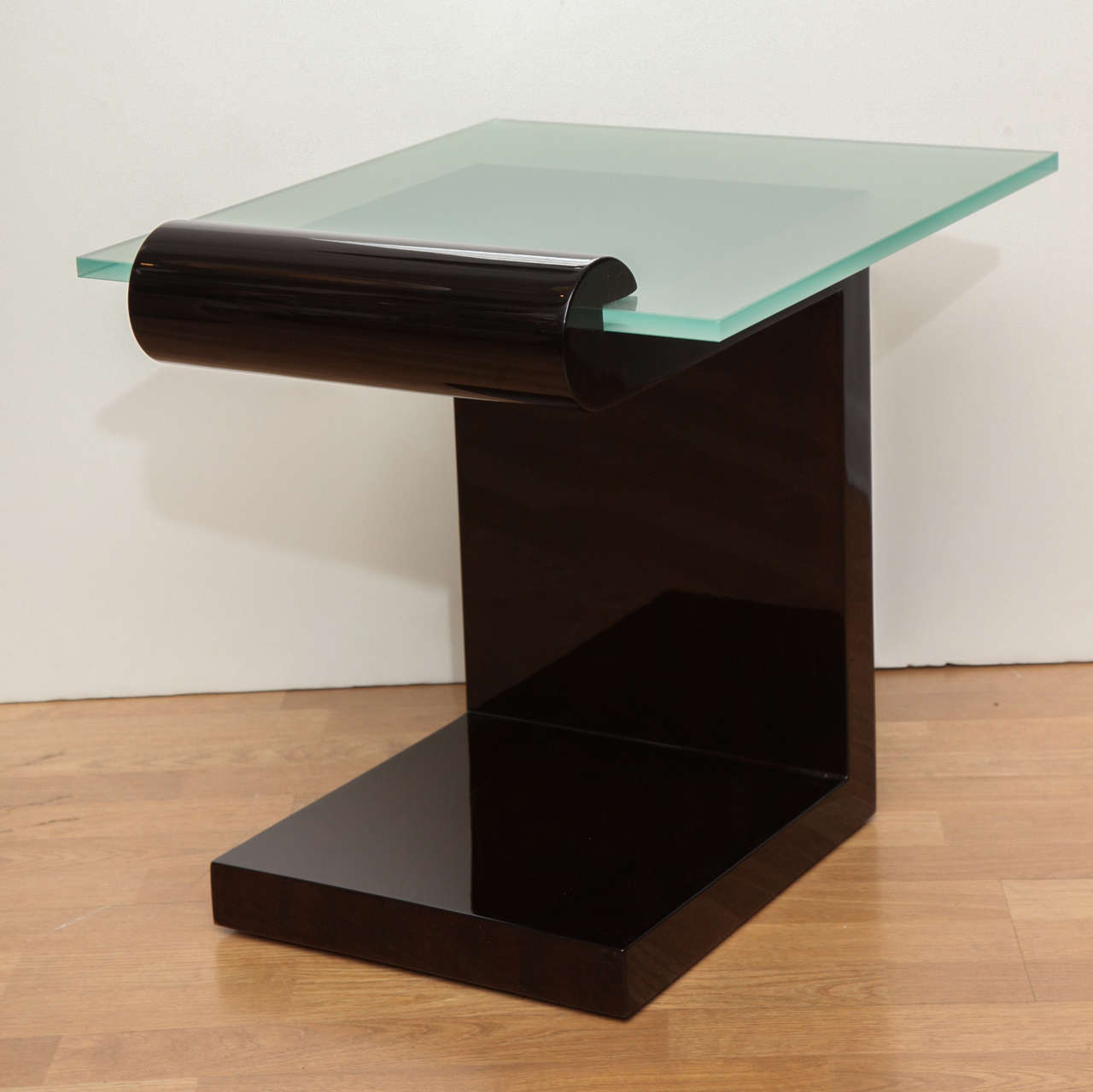 Glass Superb Art Deco Side Table For Sale