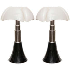 Pair of "Pipistrello" Table Lamps