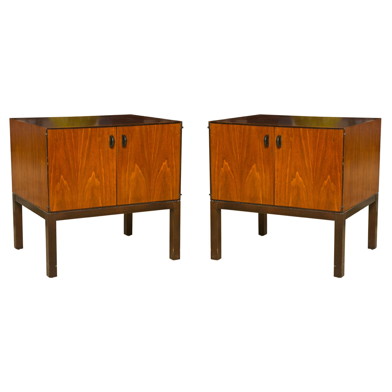 Pair of Harvey Probber Bedside Tables For Sale