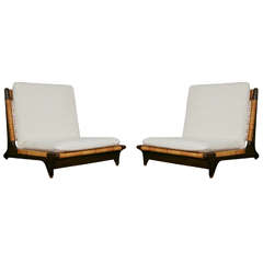 Pair of Hans Olsen Low Chairs
