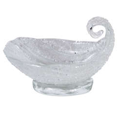 Mid-Century Murano Glass Bowl by Barovier
