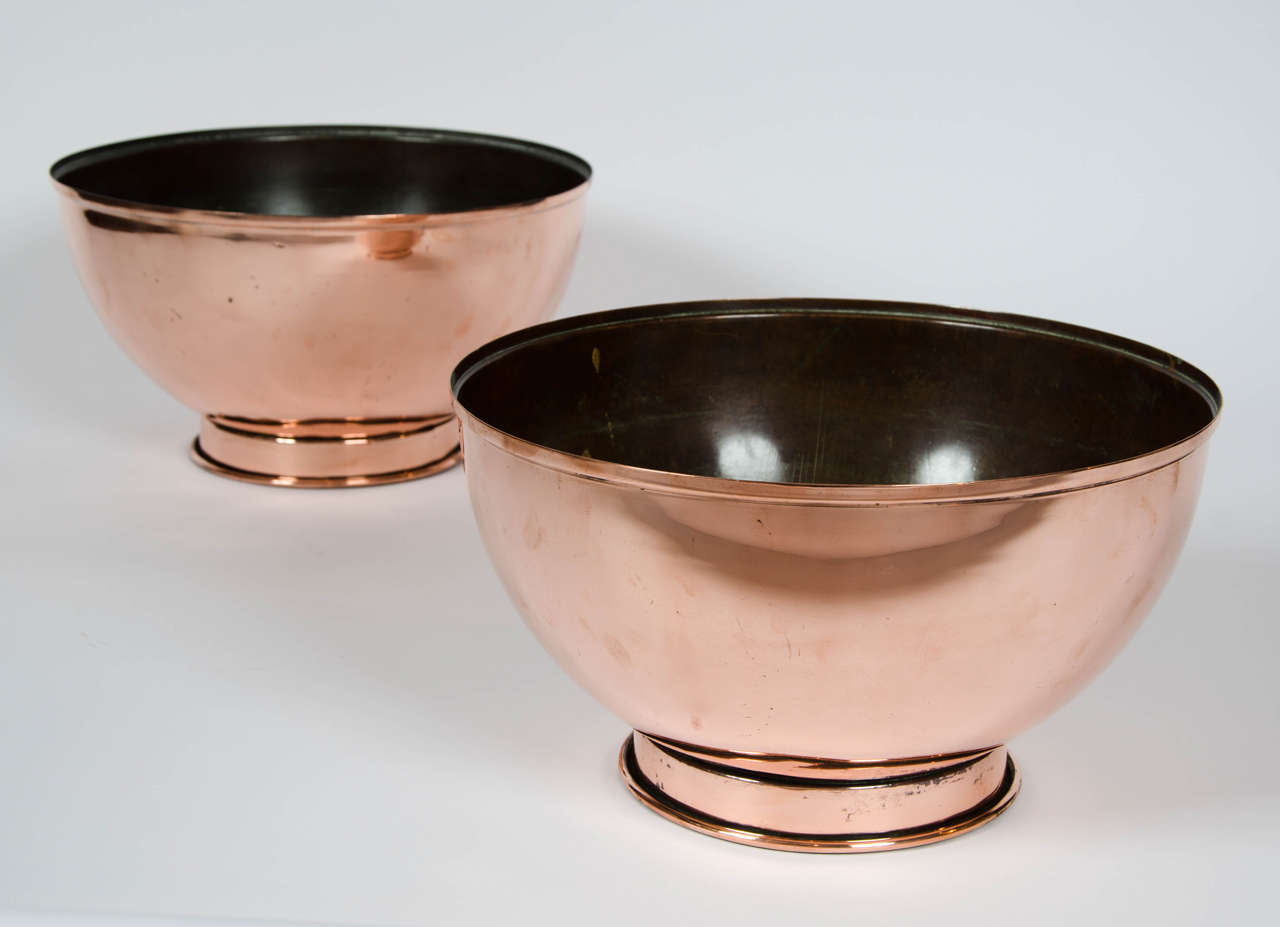 large copper bowls for sale'