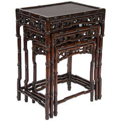 Nest of Mid-19th Century Chinese Tables