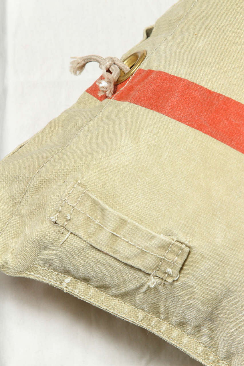 20th Century Japanese Mail Bag Floor Pillow