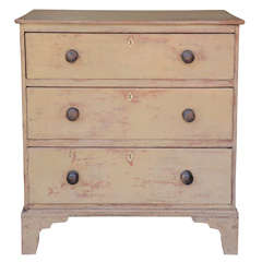 Early 19th Century English Painted Chest of Drawers