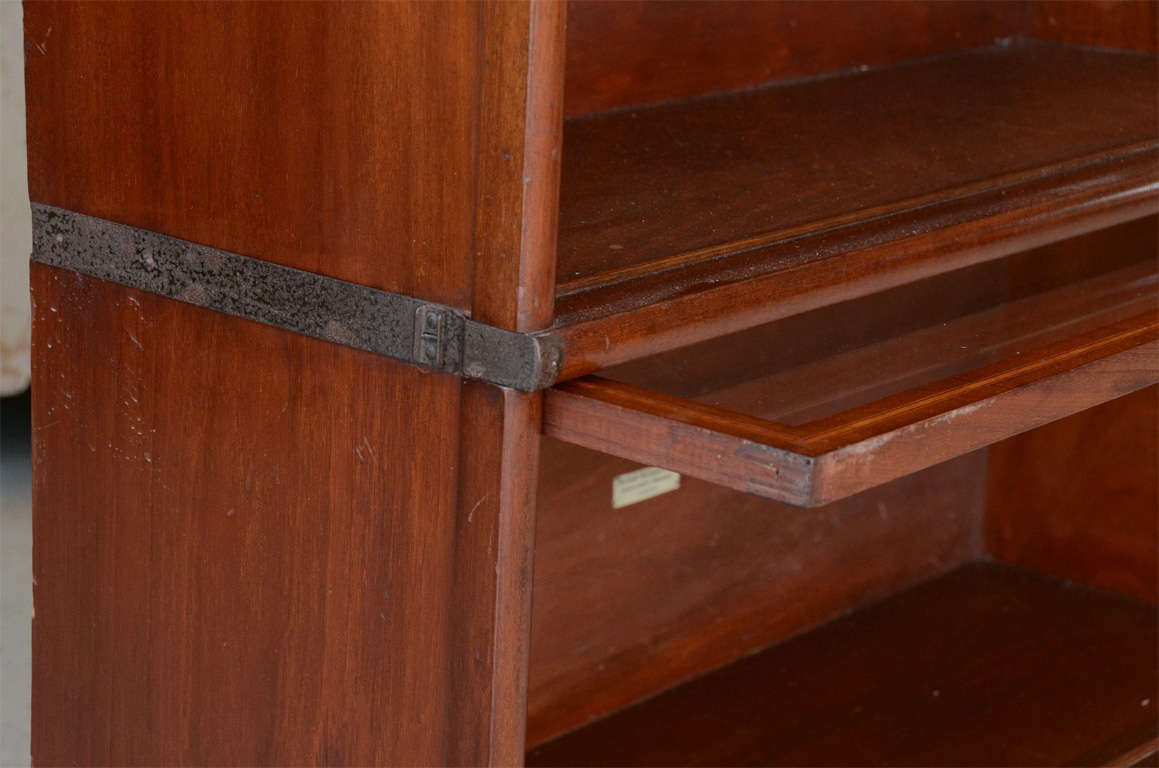 1920s Globe Wernicke Mahogany Bookcase 4