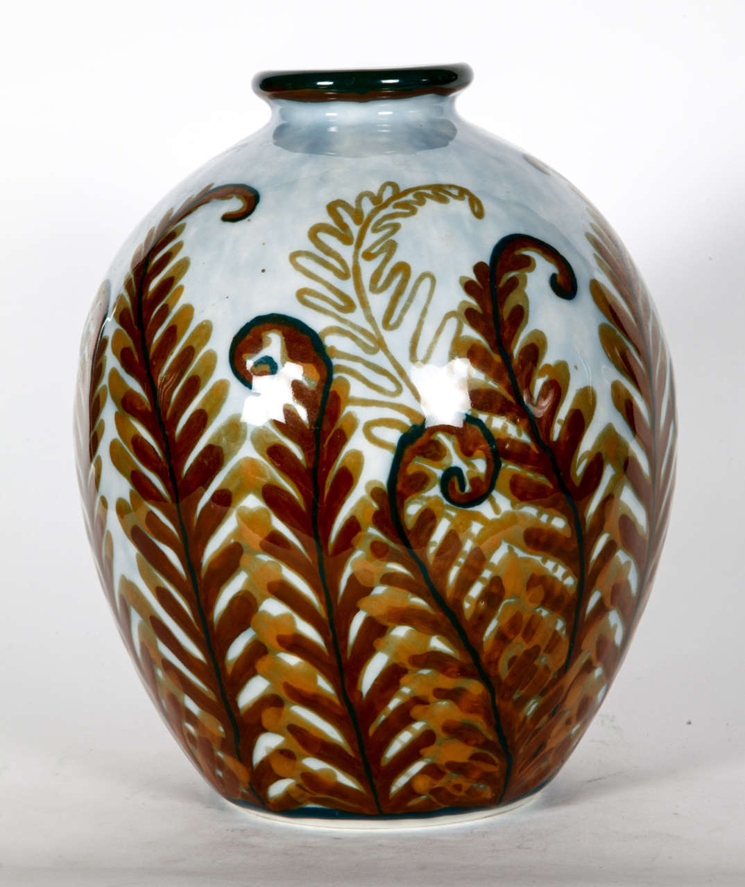 Porcelain vase by Camille Tharaud limoges france