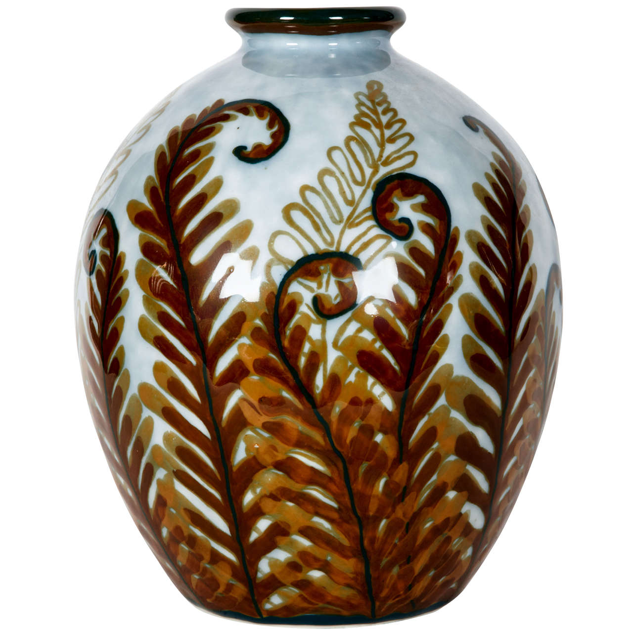 1960's vase in porcelain by Camille Tharaud