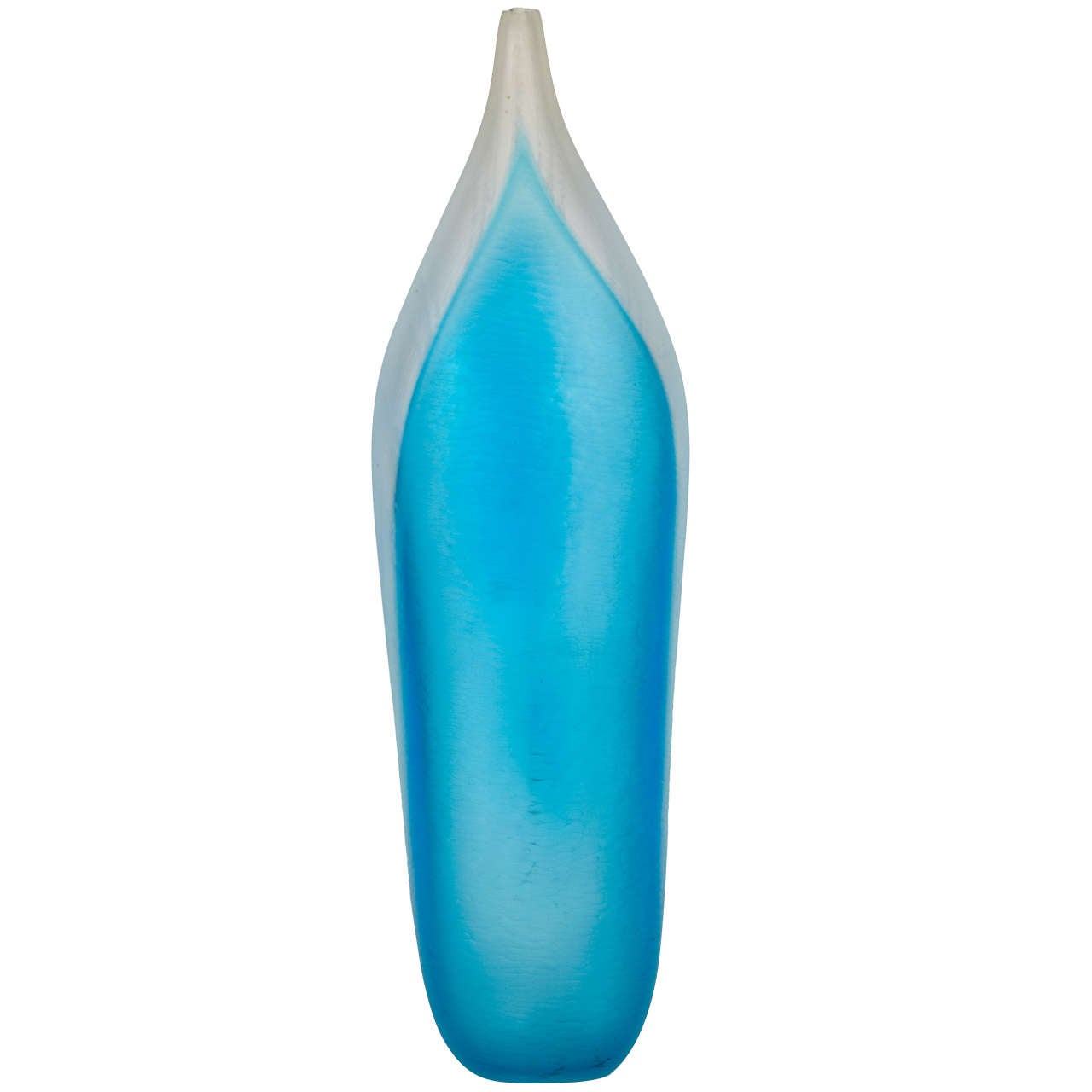 Artistic Murano Glass Vase by Studio Salvadore For Sale