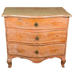 Charming Swedish Commode with Three Drawers