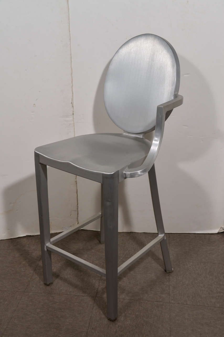 Contemporary Set of 4 Philippe Starck counter stools