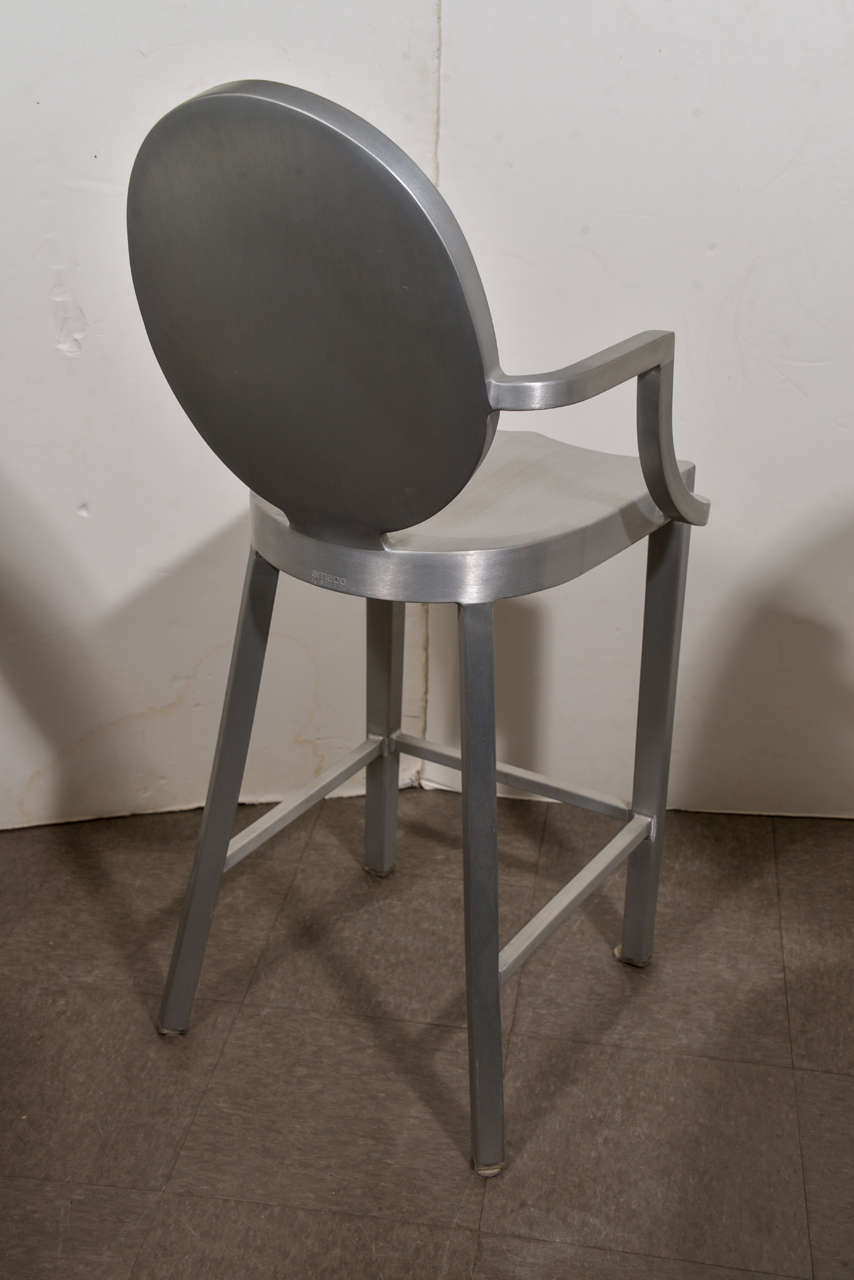 Set of 4 Philippe Starck counter stools 3
