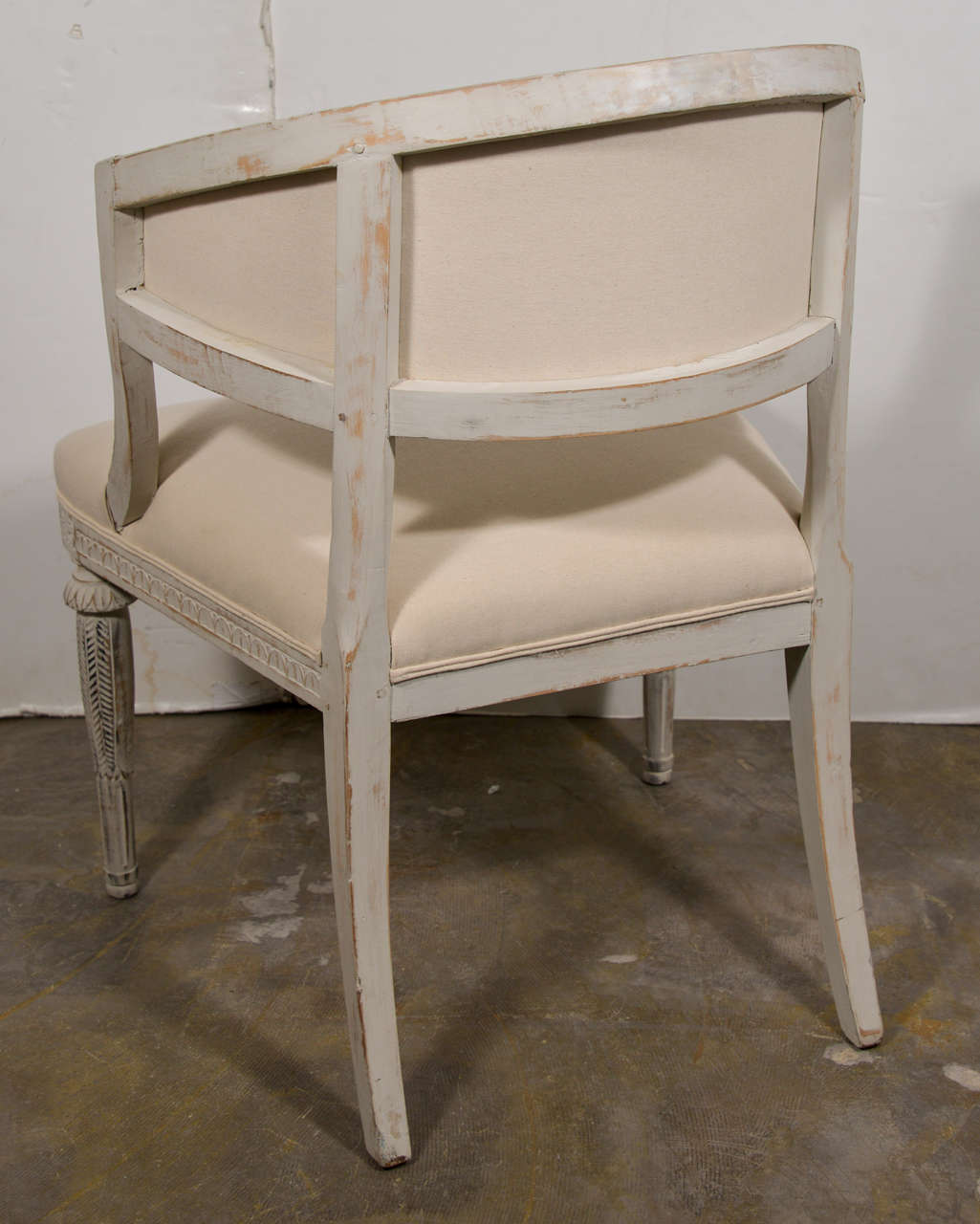 Pair of Classic Gustavian Armchairs For Sale 2
