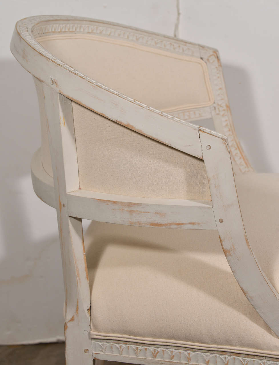 Pair of Classic Gustavian Armchairs For Sale 5