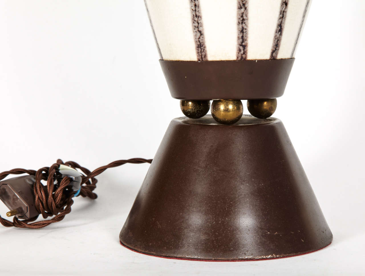 Mid-20th Century Pair of 1960s Ceramic Table Lamps