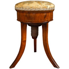 German Biedermeier Stool