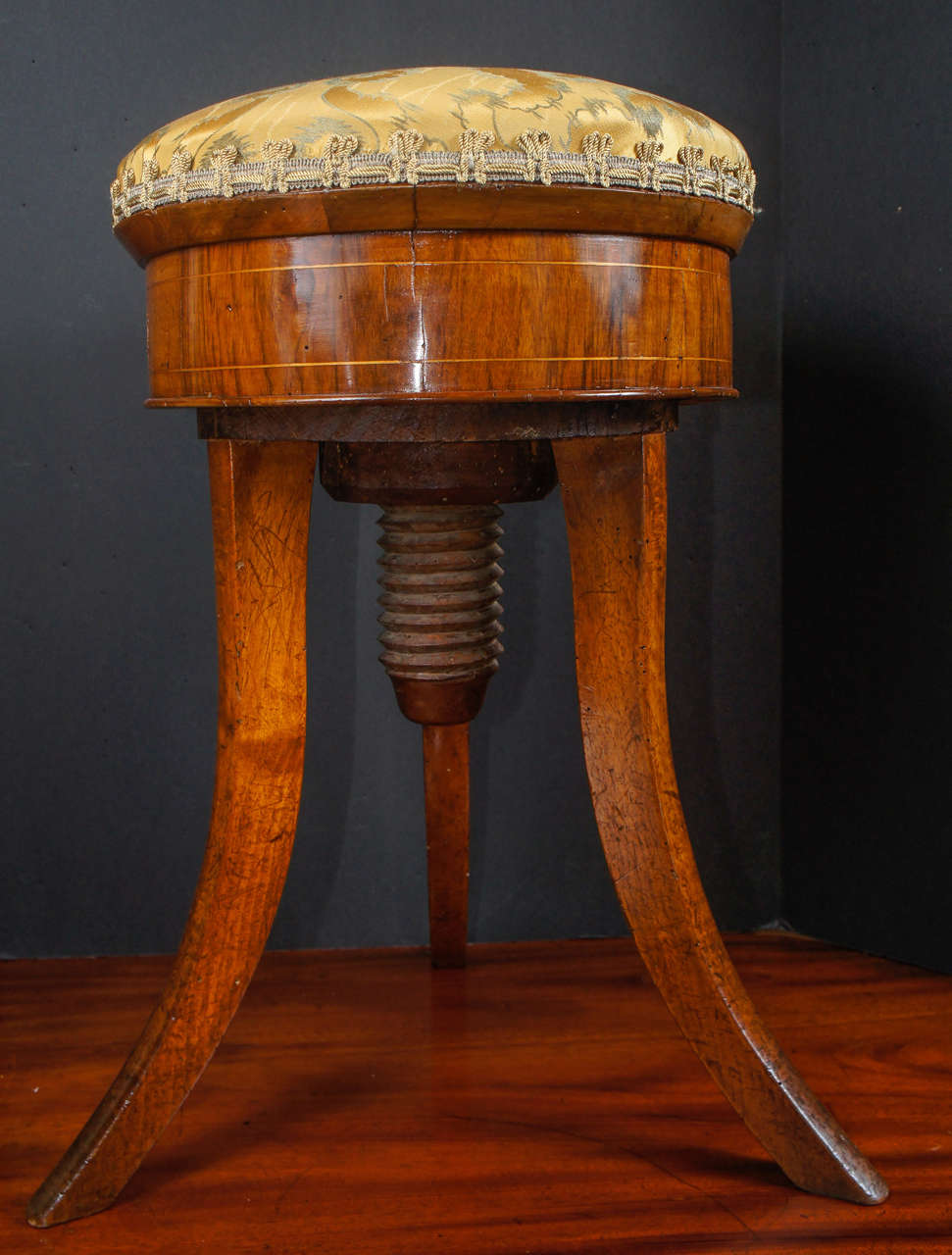  German Biedermeier Stool 1