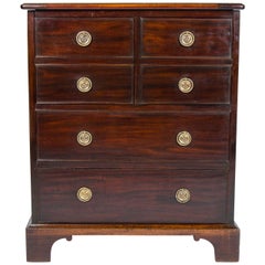 George III period late 18th century Mahogany Commode in original condition