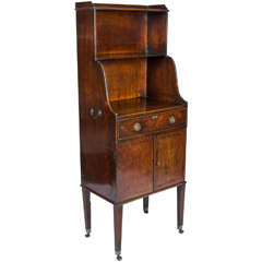 Centennial Waterfall Bookshelves with Fitted Drawer and Cupboard Below