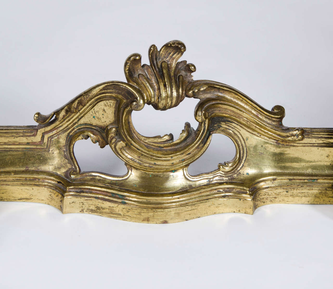 French Fine Set of Late 19th Century Chenets For Sale