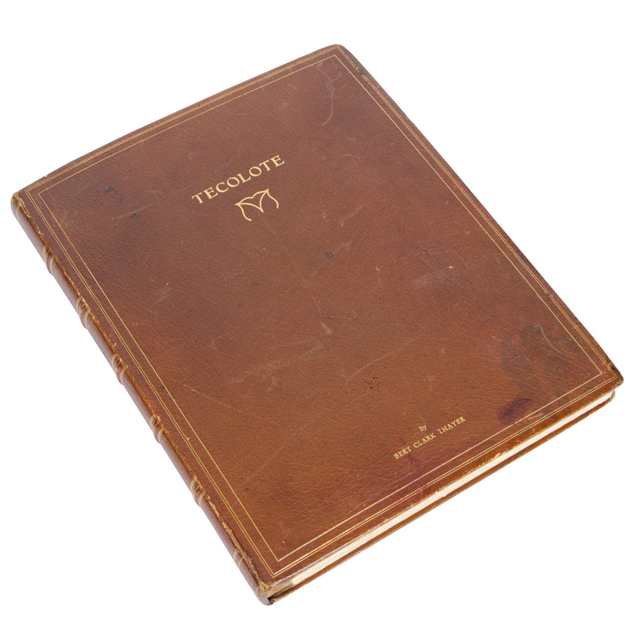 Photograph Album by Bert C Thayer, "Tecolote", with watercolours by Ed Borein. For Sale