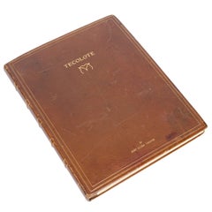 Vintage Photograph Album by Bert C Thayer, "Tecolote", with watercolours by Ed Borein.