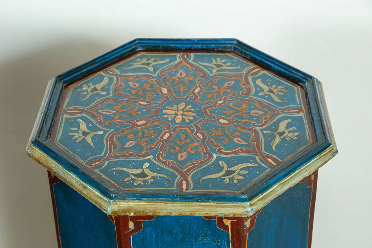 Pair of Moroccan Pedestals Tables 1