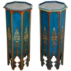 Pair of Moroccan Pedestals Tables