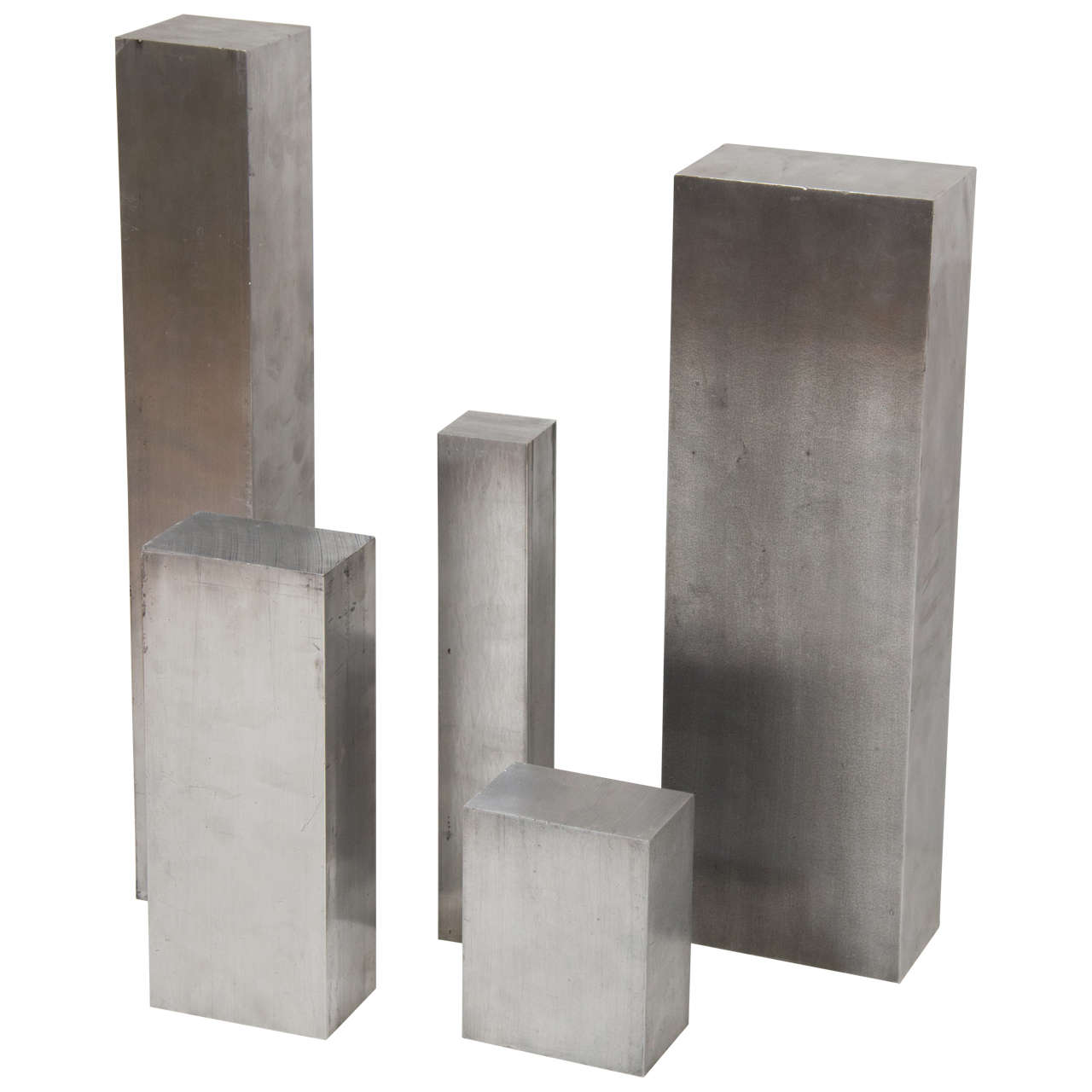 Steel Cityscape or Skyline Sculpture in the Style of Richard Serra For Sale