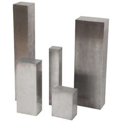 Steel Cityscape or Skyline Sculpture in the Style of Richard Serra 12