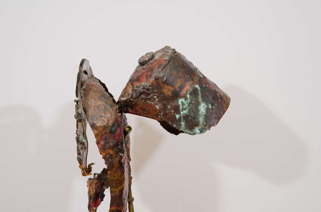Brutalist Sculpture of a Male Figure 1