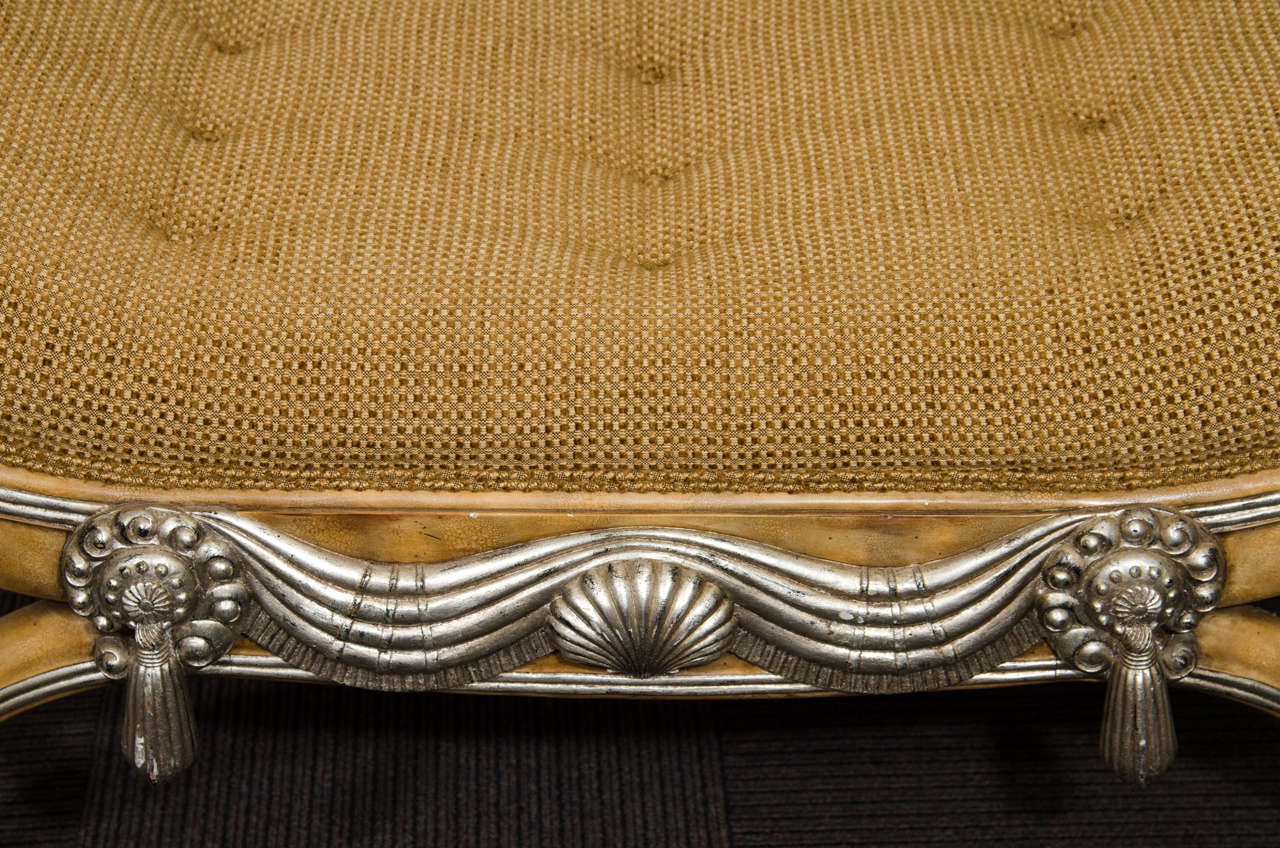 Midcentury Maitland-Smith Recamier or Chaise In Good Condition In New York, NY